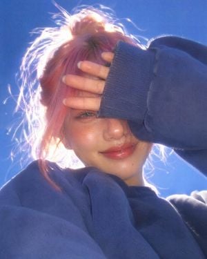 Vintage Digicam Style Portrait preview