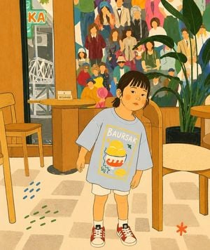 Cozy Storybook Minimalist Illustration preview