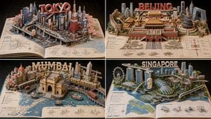 Miniature Pop-up Book Diorama preview