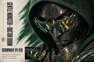 Doctor Doom Luxury Eyewear Poster preview