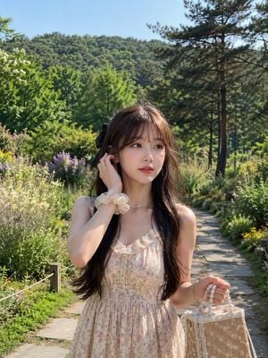 Dreamy Cottagecore Garden Portrait preview