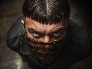 Menacing Leather Muzzle Portrait preview