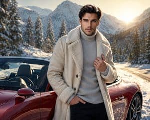 Winter Mountain Editorial Portrait preview