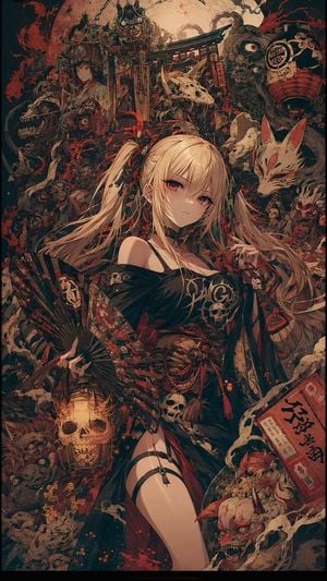 Hyakki Yagyo Gothic Anime Poster preview