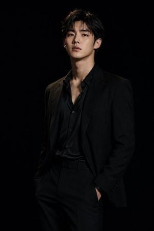 High-Fashion Studio Editorial Portrait preview