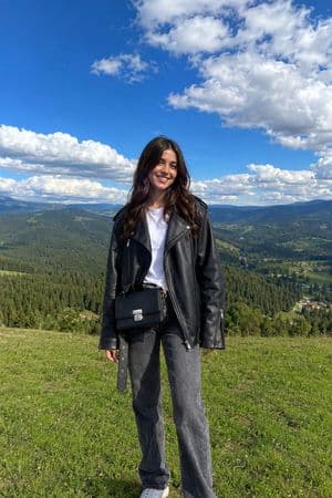 Scenic Hillside Fashion Portrait preview