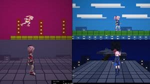 Console Generations Rooftop Game Collage preview