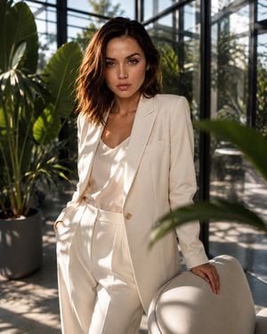 Luxury Glasshouse Editorial Portrait preview
