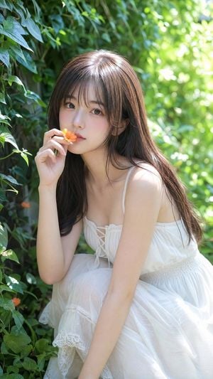 Ethereal Summer Garden Portrait preview