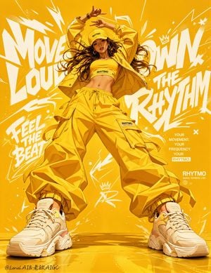 Urban Fashion Advertising Poster preview