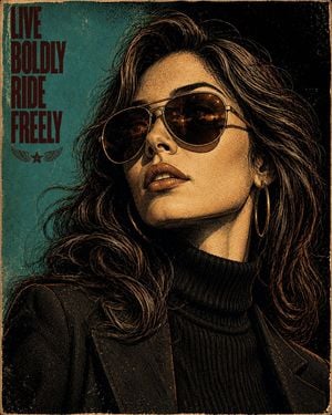 Vintage Comic Book Character Portrait preview