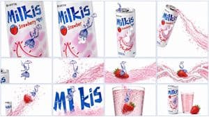 Milkis Strawberry Ad Shot Map preview