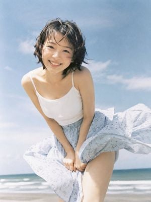 Breezy Summer Beach Portrait preview