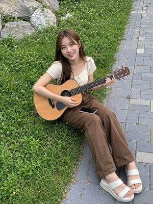 Outdoor Park Guitar Portrait preview