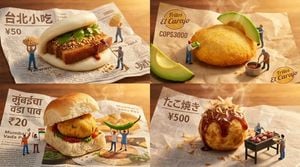 Miniature Street Food Diorama preview