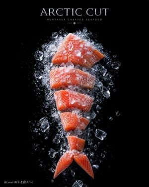 Luxury Seafood Advertising Poster preview