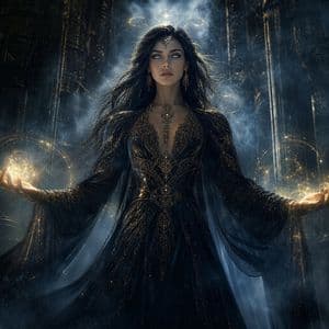 Mystic Woman Extraordinary Cinematic Portrait preview