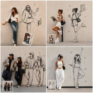 Street Fashion Sketch Alter Ego Collage preview
