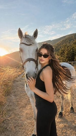Expensive Lifestyle Equestrian Portrait preview