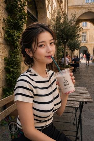 European Café Portrait preview