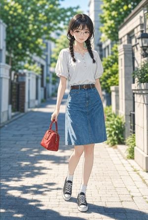 Modest Anime Girl Street Outfit preview
