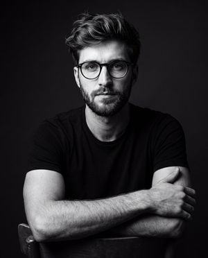 Cinematic Male Studio Portrait preview