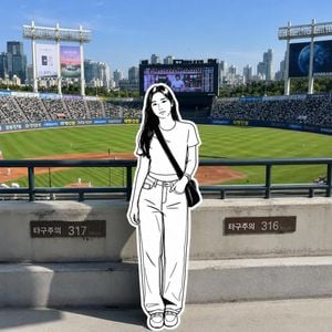 Anime Character in Real Photo preview