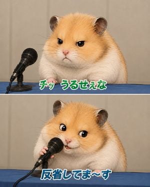 Apologizing Hamster Meme preview