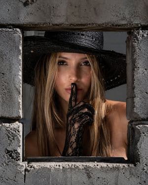 Editorial Peephole Silence Gesture preview
