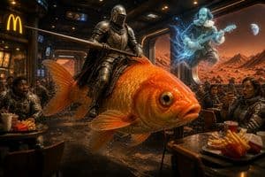 Surreal Knight on Mars preview