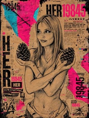Grunge Style Urban Art Collage preview