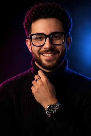 Luxury Social Media Editorial Portrait preview