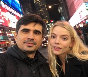 Candid iPhone Selfie with Celebrity preview