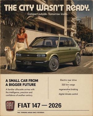 Vintage Car Ad Poster preview