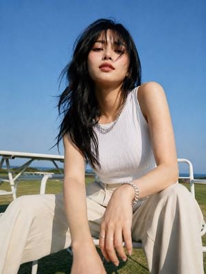 Minimalist Outdoor Fashion Shoot preview