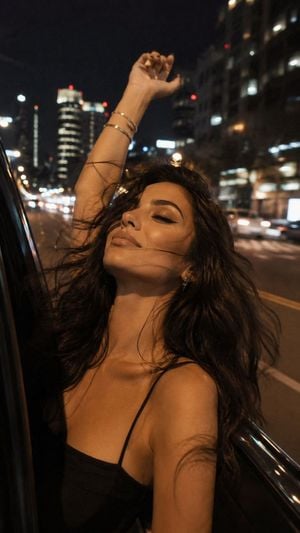 Candid Night Motion Portrait preview