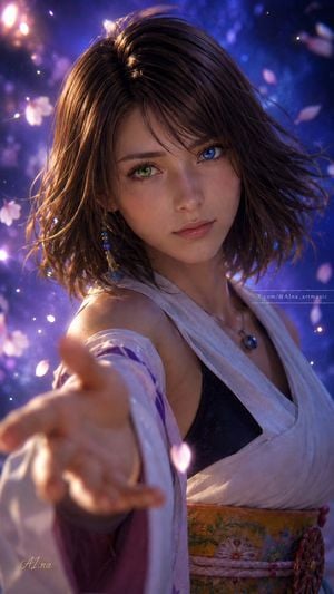 Cinematic Yuna Fantasy Portrait preview