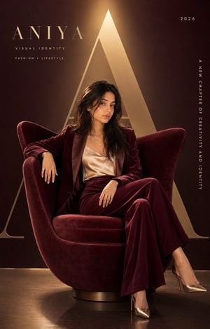 Luxury Fashion Editorial Magazine Cover preview