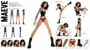 High Fashion Concept Art Sheet preview