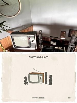Retro Interior Editorial Poster preview