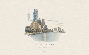 Watercolor Travel Poster Transformation preview