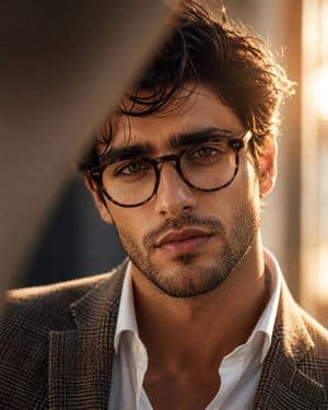 Masculine Close-up Editorial Portrait preview