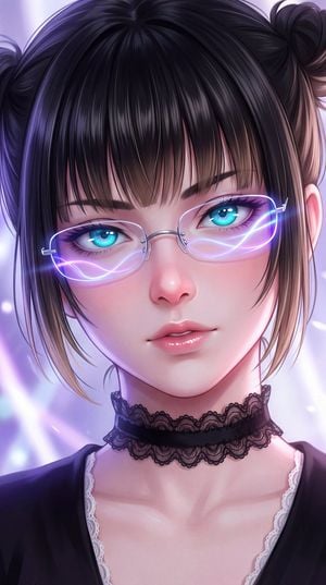 Detailed Maki Zenin Anime Portrait preview