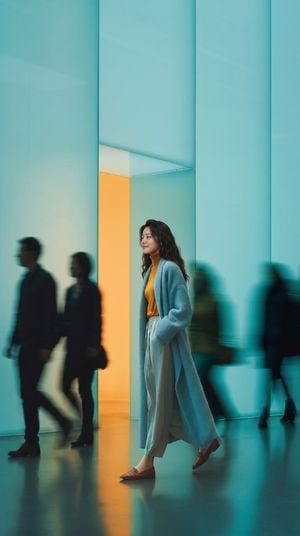 Modern Hallway Fashion Photography preview