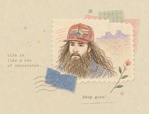 Vintage Doodle Scrapbook Poster preview