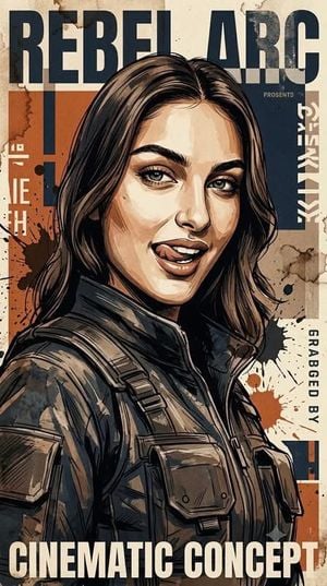 Cinematic Concept Art Illustration preview