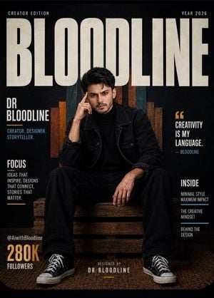 Fashion Editorial Magazine Cover preview