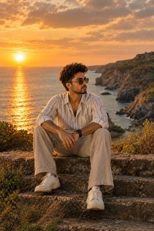 Golden Hour Coastal Portrait preview