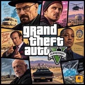 Albuquerque GTA-Style Crime Collage preview