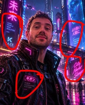 Yorkie Playing in Budapest Cyberpunk Style preview